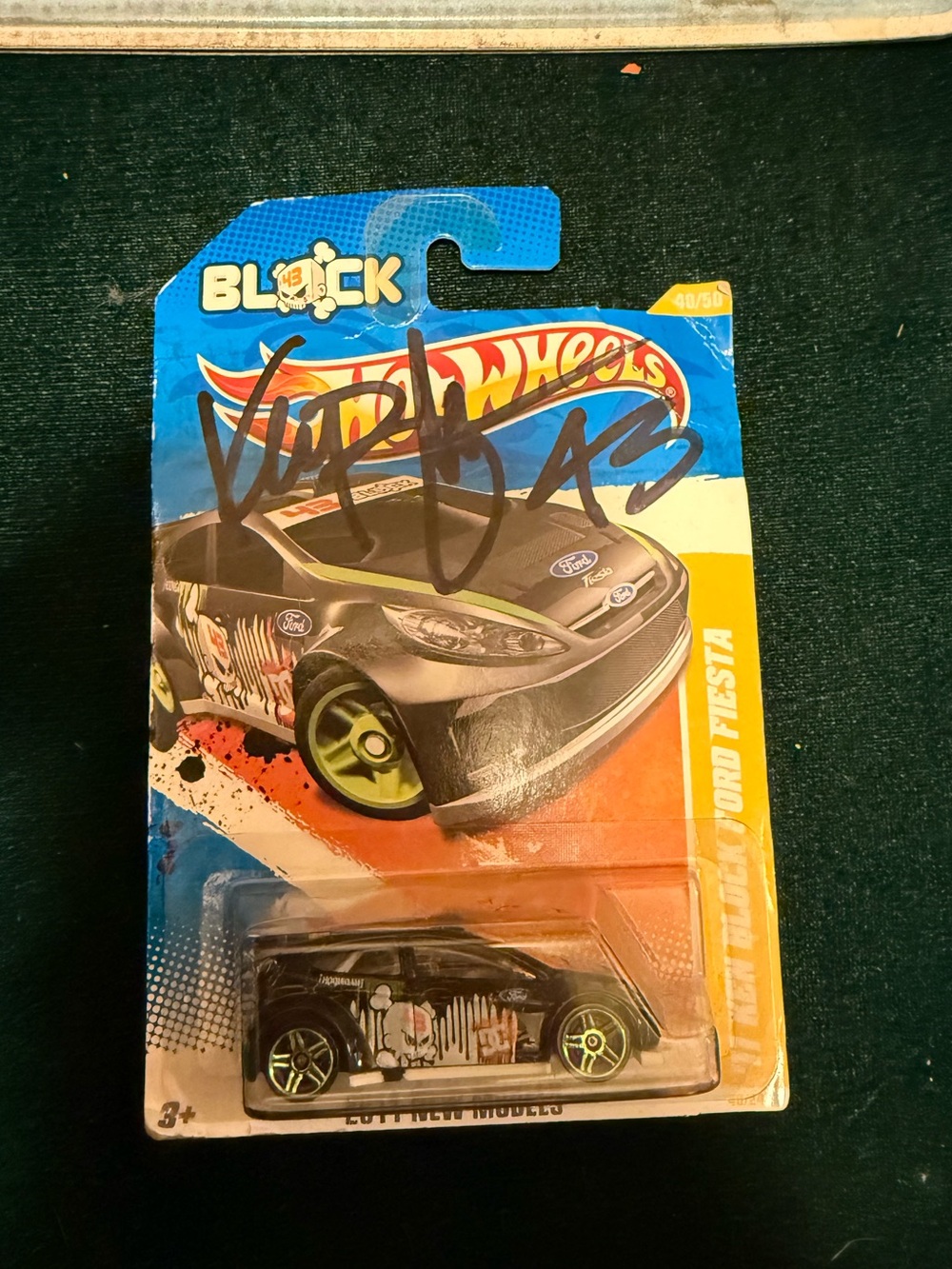 KEN BLOCK SIGNED HOT WHEEL